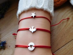 Náhrdelník - černý a modrý