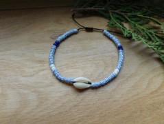 Náhrdelník - černý a modrý