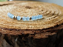 Náhrdelník - černý a modrý