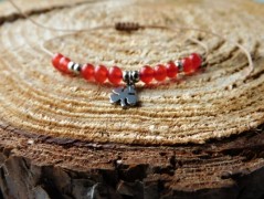 Náhrdelník - černý a modrý