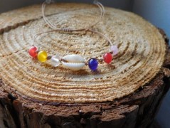 Náhrdelník - černý a modrý