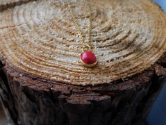 Náhrdelník - černý a modrý