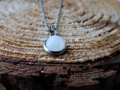 Náhrdelník - černý a modrý