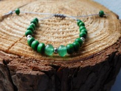 Náhrdelník - černý a modrý