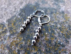 Náhrdelník - černý a modrý