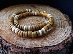 Náhrdelník - černý a modrý