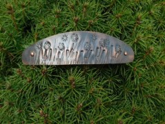 Náhrdelník - černý a modrý