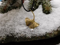 Náhrdelník - černý a modrý