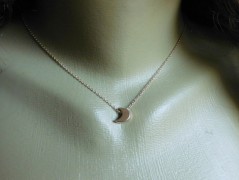 Náhrdelník - černý a modrý