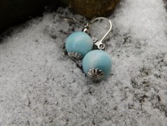 Náhrdelník - černý a modrý