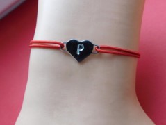 Náhrdelník - černý a modrý