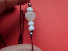 Náhrdelník - černý a modrý