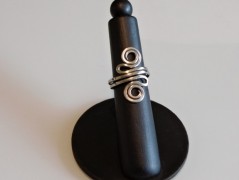 Náhrdelník - černý a modrý