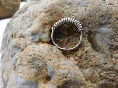 Náhrdelník - černý a modrý