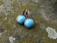 Náhrdelník - černý a modrý