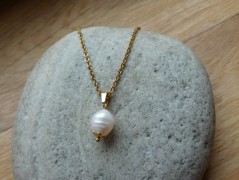 Náhrdelník - černý a modrý