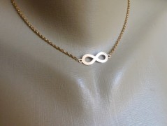 Náhrdelník - černý a modrý