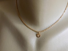 Náhrdelník - černý a modrý