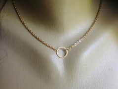 Náhrdelník - černý a modrý