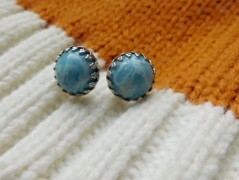 Náhrdelník - černý a modrý