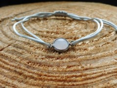 Náhrdelník - černý a modrý