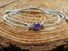 Náhrdelník - černý a modrý