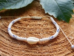 Náhrdelník - černý a modrý