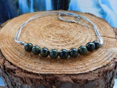 Náhrdelník - černý a modrý