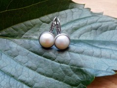 Náhrdelník - černý a modrý