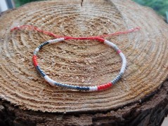 Náhrdelník - černý a modrý