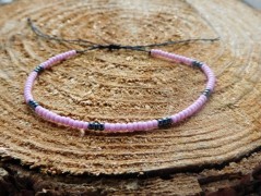 Náhrdelník - černý a modrý