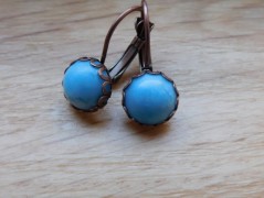 Náhrdelník - černý a modrý