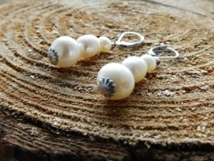 Náhrdelník - černý a modrý