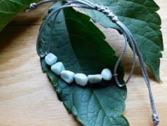 Náhrdelník - černý a modrý