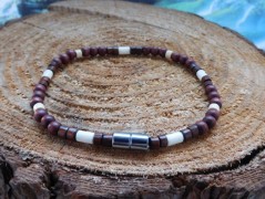 Náhrdelník - černý a modrý