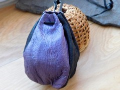 Náhrdelník - černý a modrý