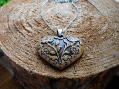 Náhrdelník - černý a modrý