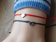 Náhrdelník - černý a modrý