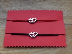 Náhrdelník - černý a modrý