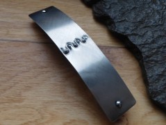 Náhrdelník - černý a modrý