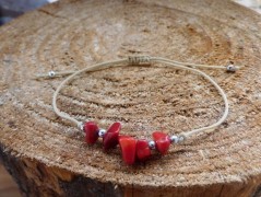 Náhrdelník - černý a modrý