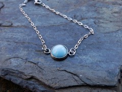 Náhrdelník - černý a modrý