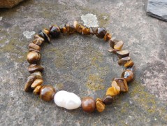 Náhrdelník - černý a modrý