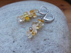 Náhrdelník - černý a modrý