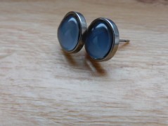 Náhrdelník - černý a modrý