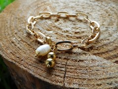 Náhrdelník - černý a modrý