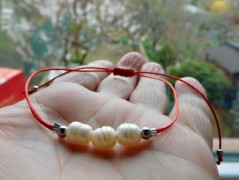 Náhrdelník - černý a modrý