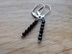 Náhrdelník - černý a modrý