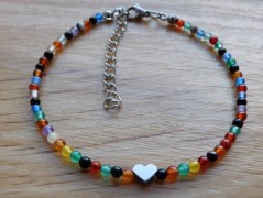 Náhrdelník - černý a modrý