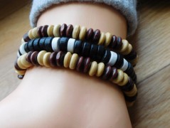 Náhrdelník - černý a modrý